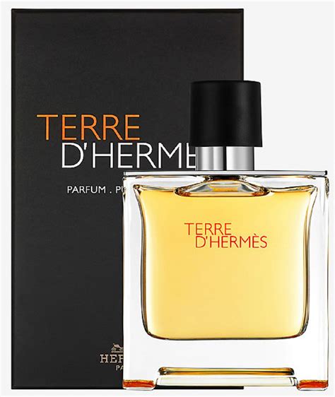 hermes terre d'hermes parfum pure perfume|terre d'hermes perfume price.